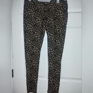 Women's printed Jeggings L (New)